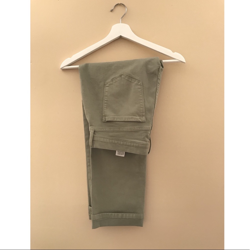 Green girlfriend jeans